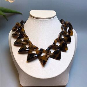 J. Crew Tortoise Necklace